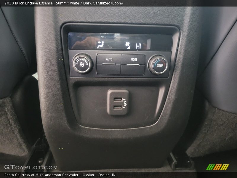 Summit White / Dark Galvinized/Ebony 2020 Buick Enclave Essence