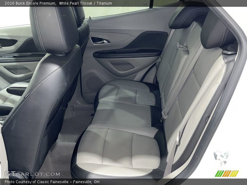 White Pearl Tricoat / Titanium 2016 Buick Encore Premium