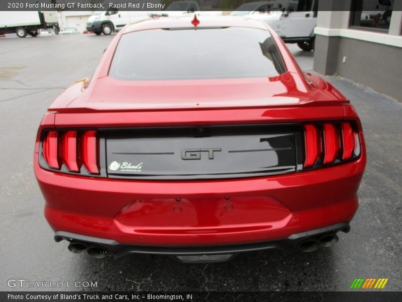 Rapid Red / Ebony 2020 Ford Mustang GT Fastback