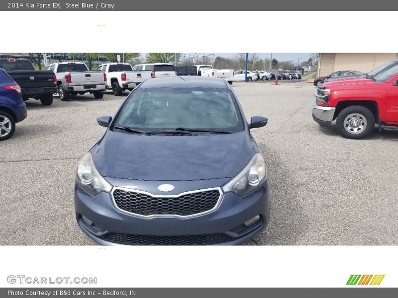 Steel Blue / Gray 2014 Kia Forte EX