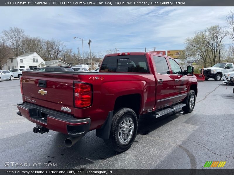 Cajun Red Tintcoat / High Country Saddle 2018 Chevrolet Silverado 3500HD High Country Crew Cab 4x4