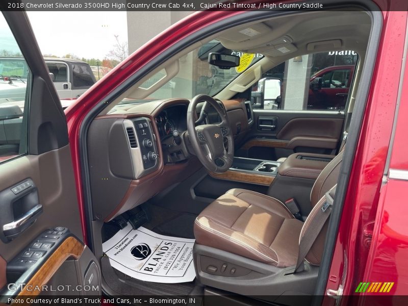 Cajun Red Tintcoat / High Country Saddle 2018 Chevrolet Silverado 3500HD High Country Crew Cab 4x4