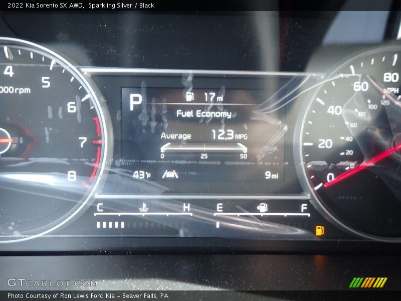 Sparkling Silver / Black 2022 Kia Sorento SX AWD