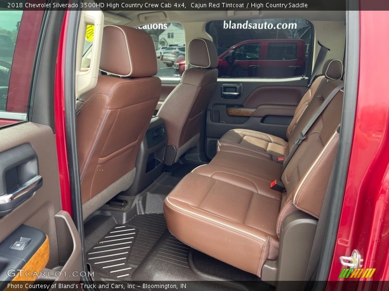 Cajun Red Tintcoat / High Country Saddle 2018 Chevrolet Silverado 3500HD High Country Crew Cab 4x4