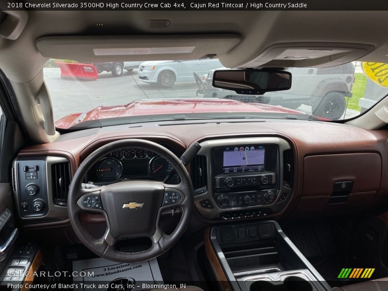 Cajun Red Tintcoat / High Country Saddle 2018 Chevrolet Silverado 3500HD High Country Crew Cab 4x4