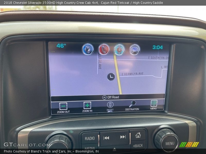 Cajun Red Tintcoat / High Country Saddle 2018 Chevrolet Silverado 3500HD High Country Crew Cab 4x4