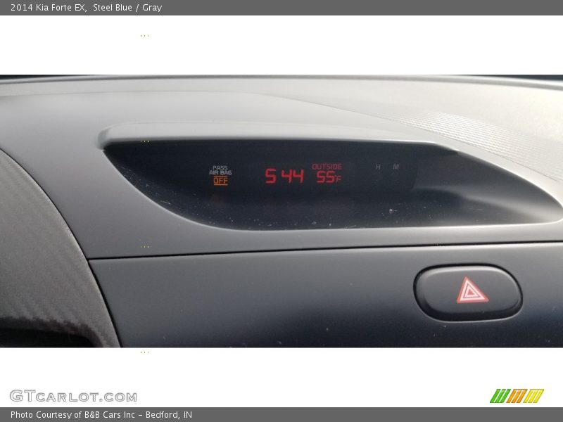 Steel Blue / Gray 2014 Kia Forte EX