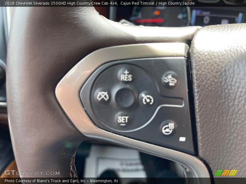 Cajun Red Tintcoat / High Country Saddle 2018 Chevrolet Silverado 3500HD High Country Crew Cab 4x4
