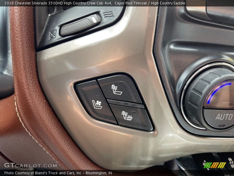 Cajun Red Tintcoat / High Country Saddle 2018 Chevrolet Silverado 3500HD High Country Crew Cab 4x4