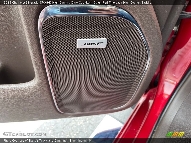 Cajun Red Tintcoat / High Country Saddle 2018 Chevrolet Silverado 3500HD High Country Crew Cab 4x4