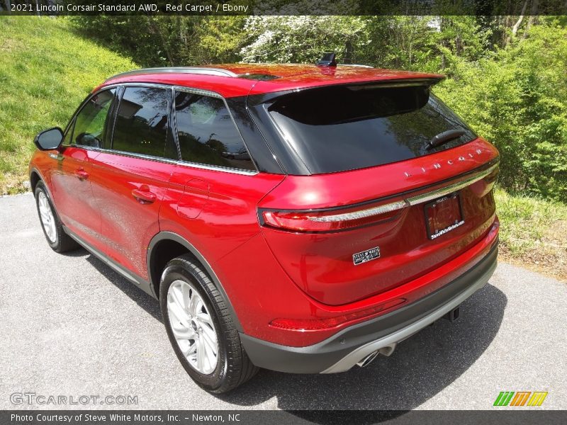 Red Carpet / Ebony 2021 Lincoln Corsair Standard AWD