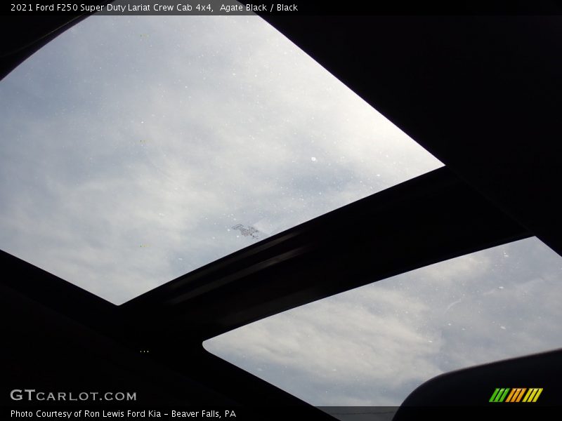Agate Black / Black 2021 Ford F250 Super Duty Lariat Crew Cab 4x4