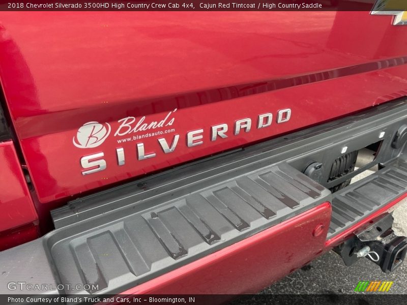 Cajun Red Tintcoat / High Country Saddle 2018 Chevrolet Silverado 3500HD High Country Crew Cab 4x4
