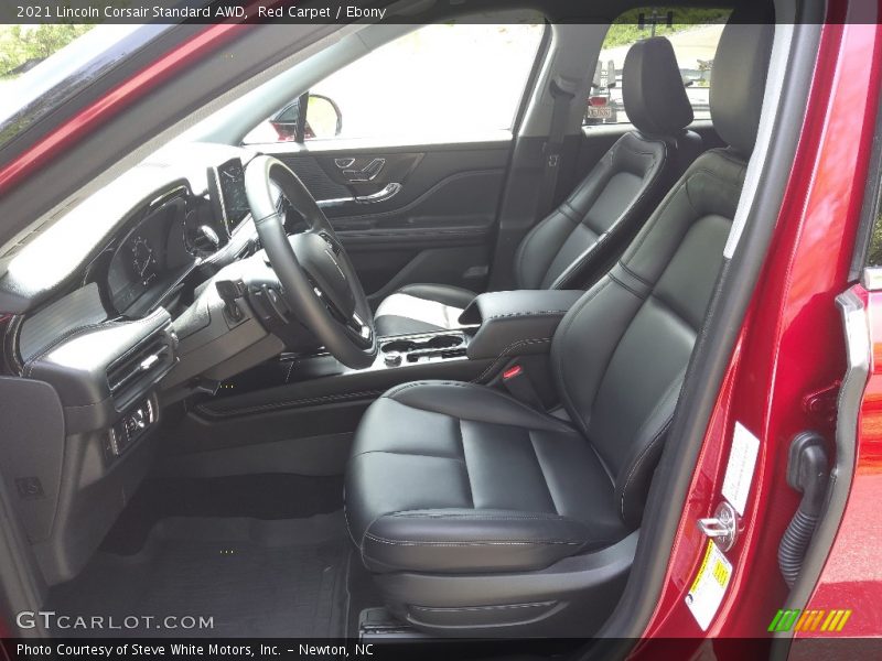 Front Seat of 2021 Corsair Standard AWD