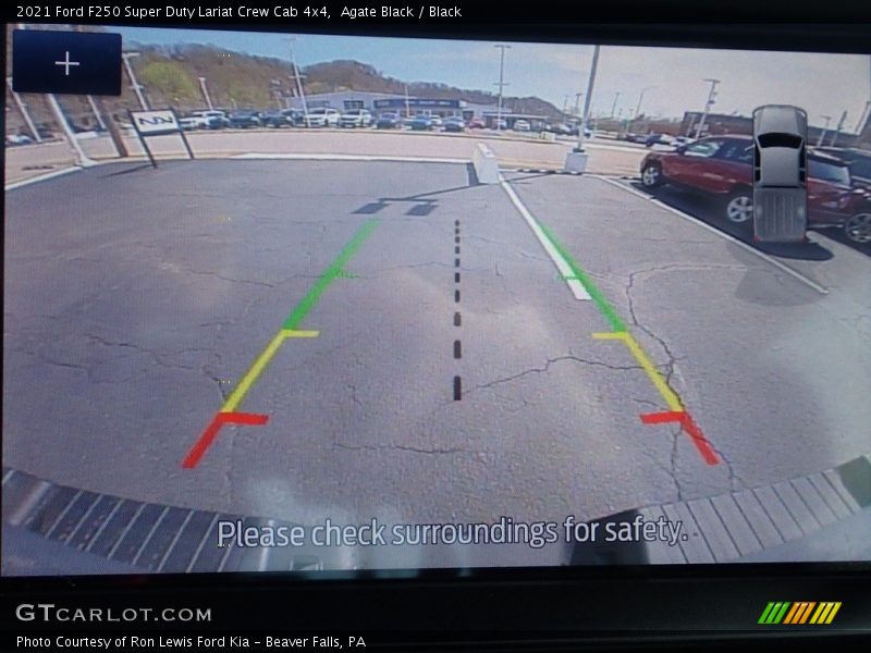 Agate Black / Black 2021 Ford F250 Super Duty Lariat Crew Cab 4x4