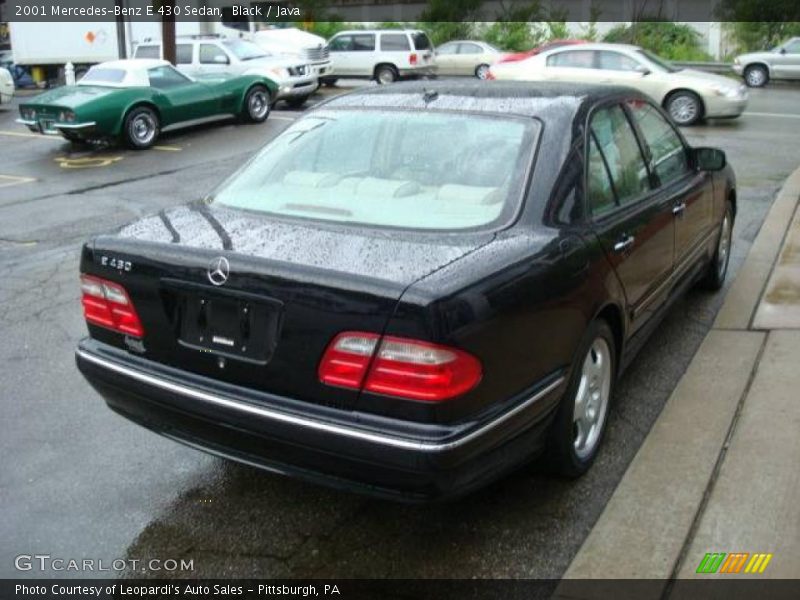 Black / Java 2001 Mercedes-Benz E 430 Sedan