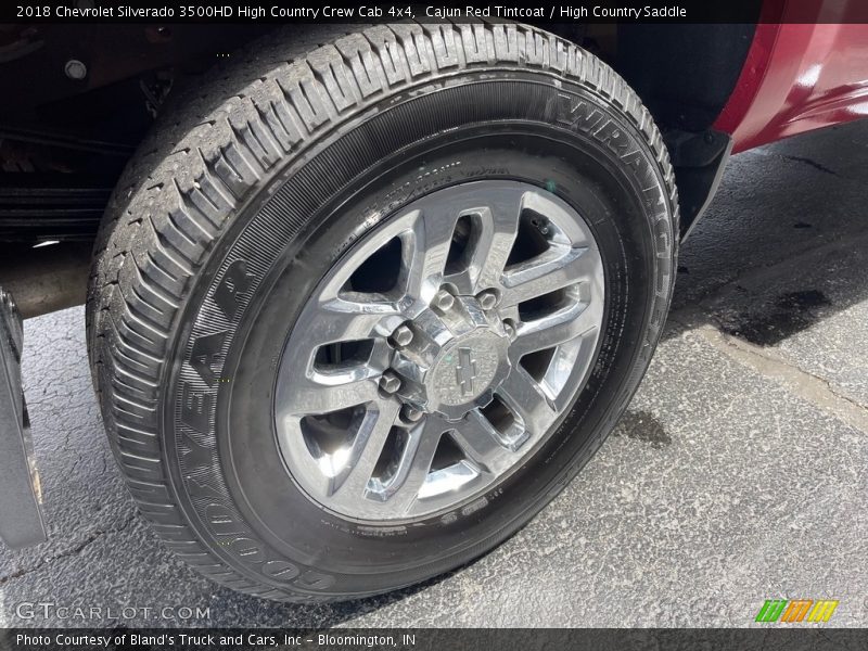 Cajun Red Tintcoat / High Country Saddle 2018 Chevrolet Silverado 3500HD High Country Crew Cab 4x4