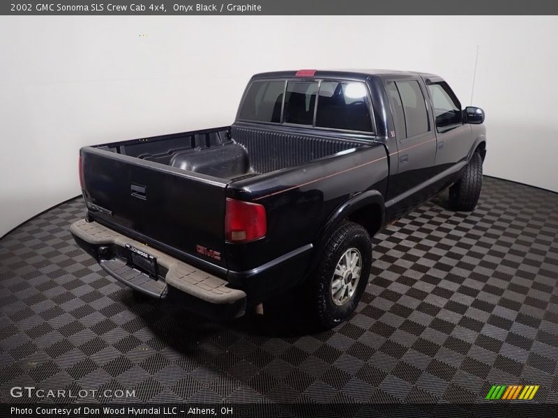 Onyx Black / Graphite 2002 GMC Sonoma SLS Crew Cab 4x4