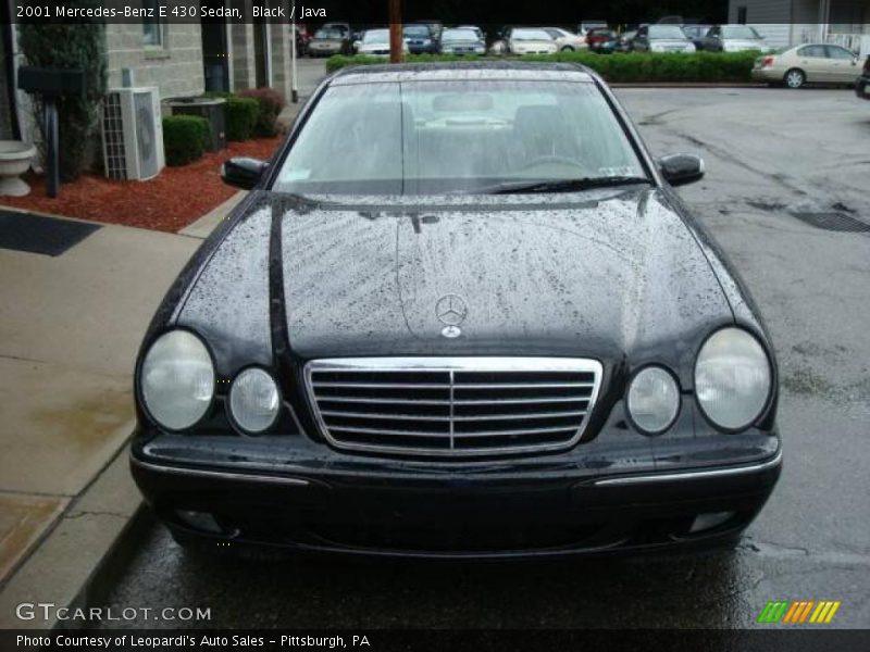 Black / Java 2001 Mercedes-Benz E 430 Sedan