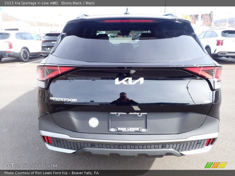 Ebony Black / Black 2023 Kia Sportage X-Line AWD