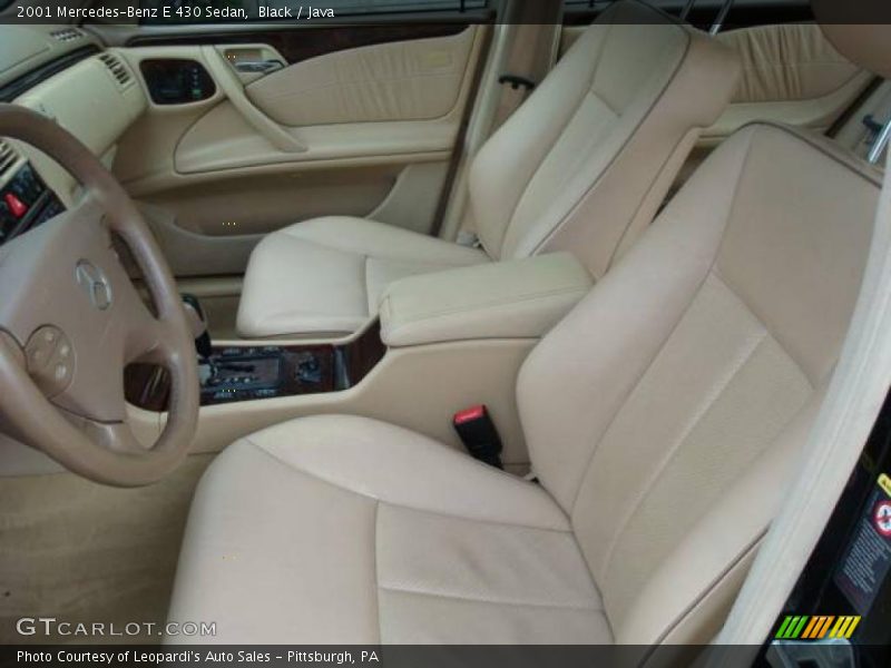 Black / Java 2001 Mercedes-Benz E 430 Sedan