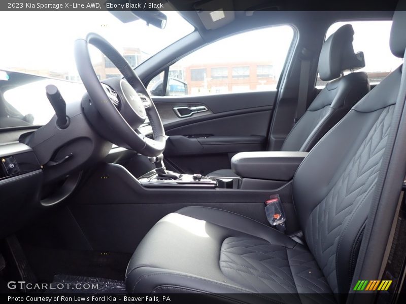  2023 Sportage X-Line AWD Black Interior