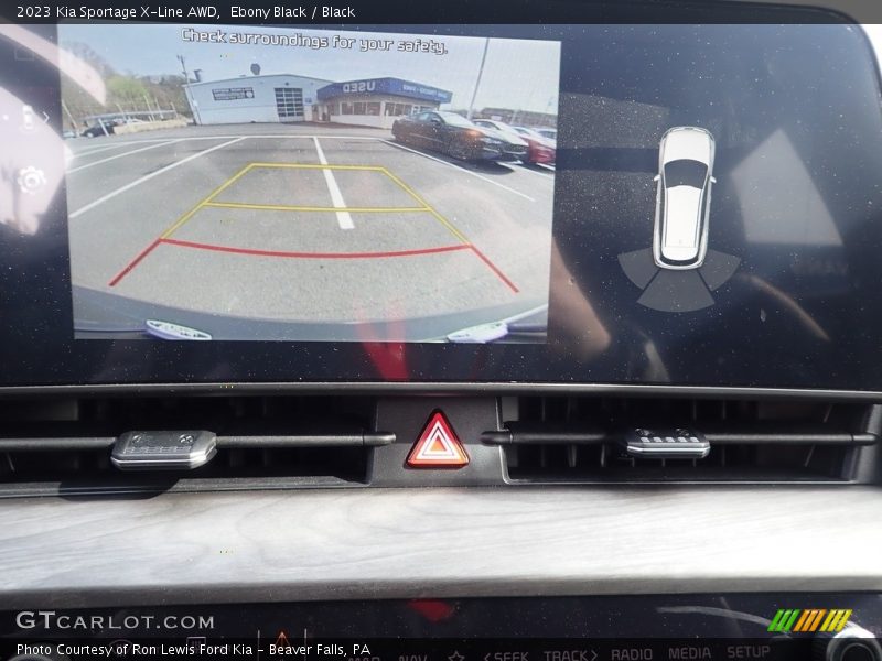 Ebony Black / Black 2023 Kia Sportage X-Line AWD