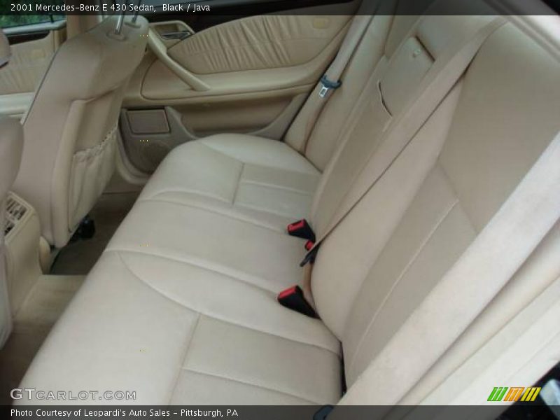 Black / Java 2001 Mercedes-Benz E 430 Sedan
