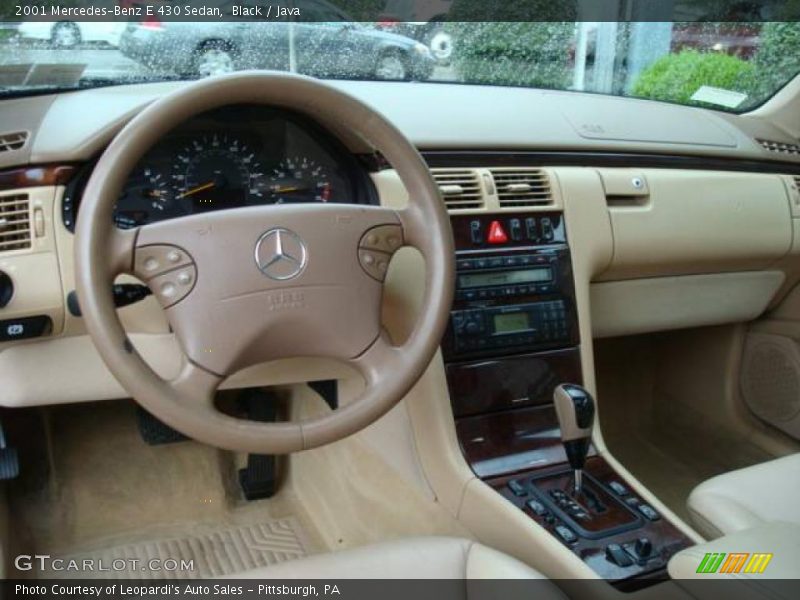 Black / Java 2001 Mercedes-Benz E 430 Sedan