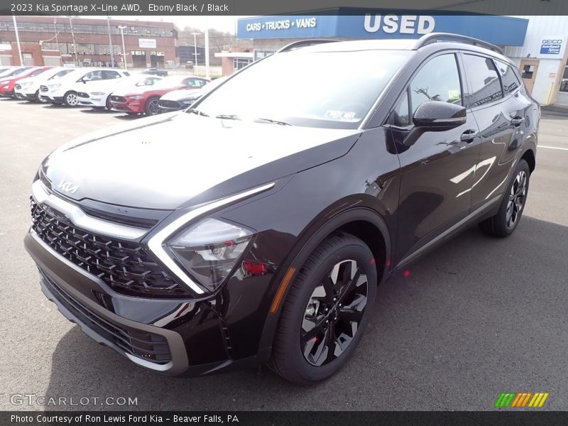 Ebony Black / Black 2023 Kia Sportage X-Line AWD