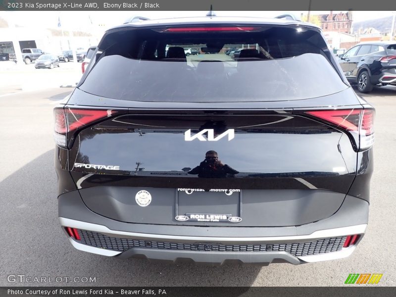 Ebony Black / Black 2023 Kia Sportage X-Line AWD