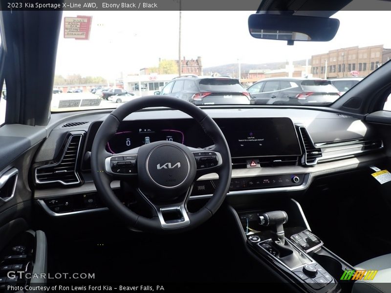 Ebony Black / Black 2023 Kia Sportage X-Line AWD