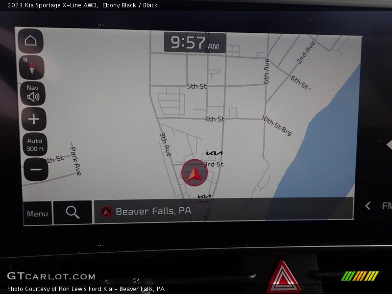 Ebony Black / Black 2023 Kia Sportage X-Line AWD