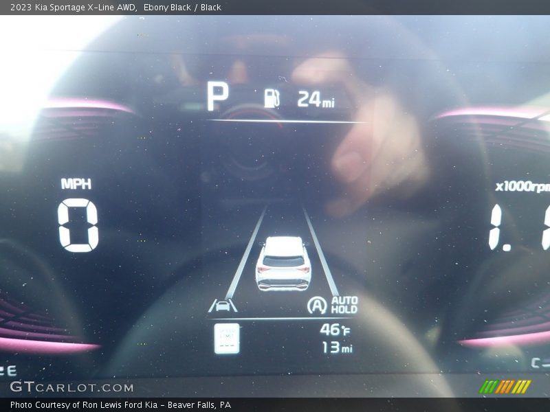 Ebony Black / Black 2023 Kia Sportage X-Line AWD