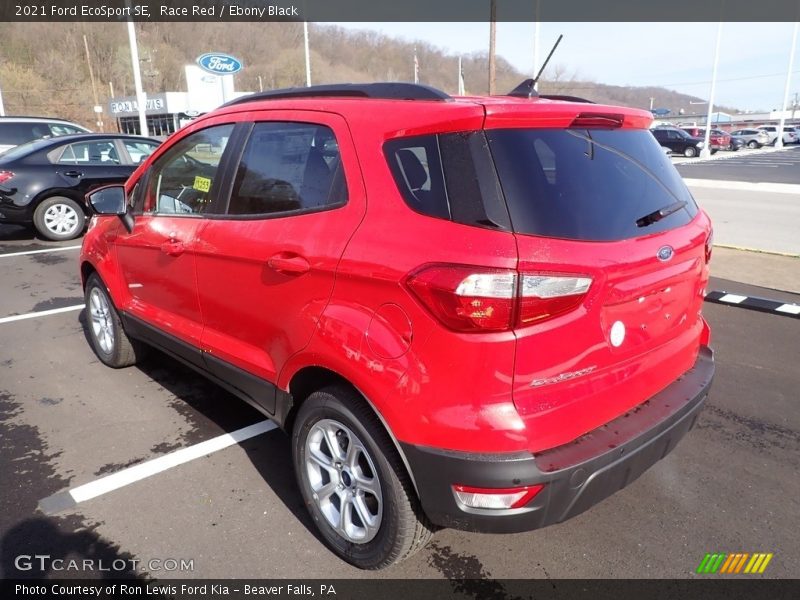 Race Red / Ebony Black 2021 Ford EcoSport SE