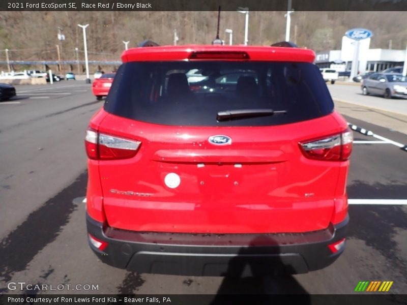 Race Red / Ebony Black 2021 Ford EcoSport SE