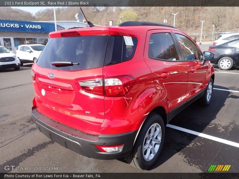 Race Red / Ebony Black 2021 Ford EcoSport SE