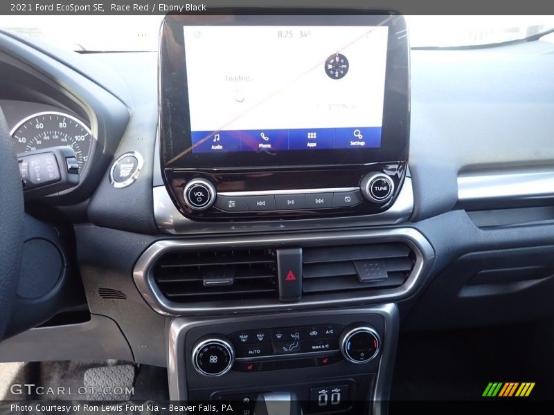 Race Red / Ebony Black 2021 Ford EcoSport SE