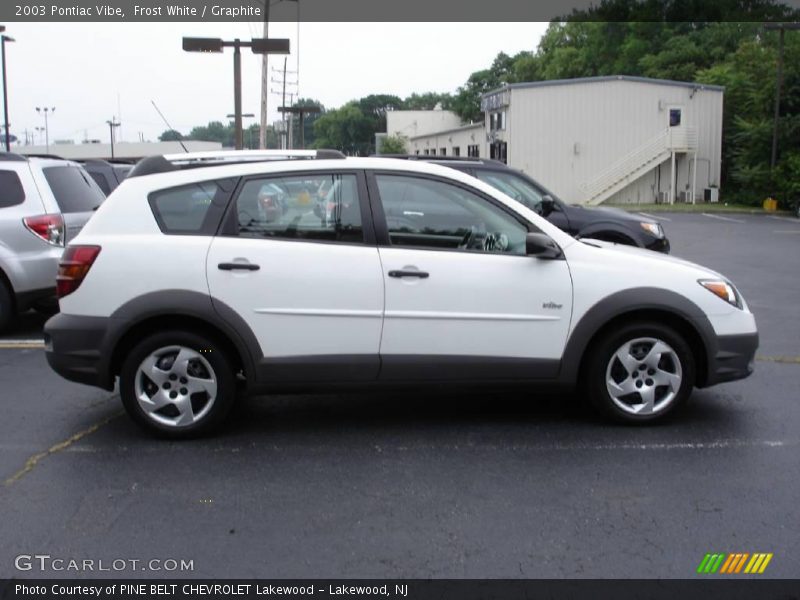 Frost White / Graphite 2003 Pontiac Vibe