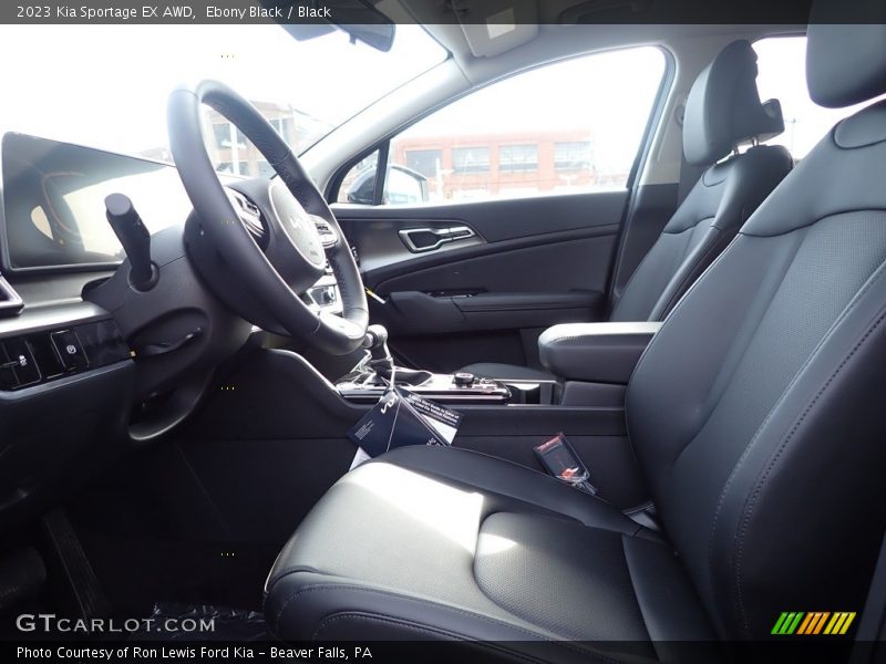 Front Seat of 2023 Sportage EX AWD