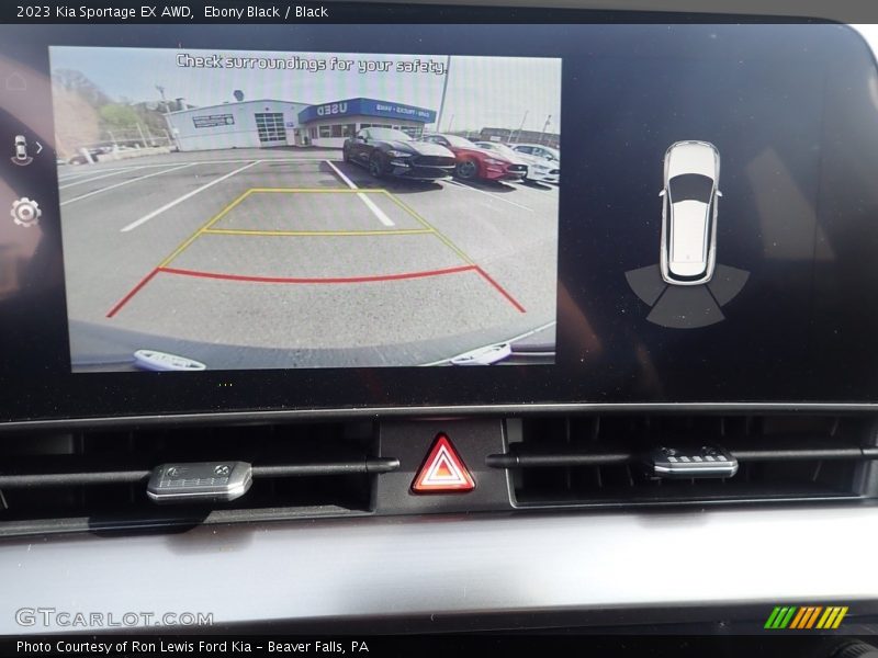 Ebony Black / Black 2023 Kia Sportage EX AWD