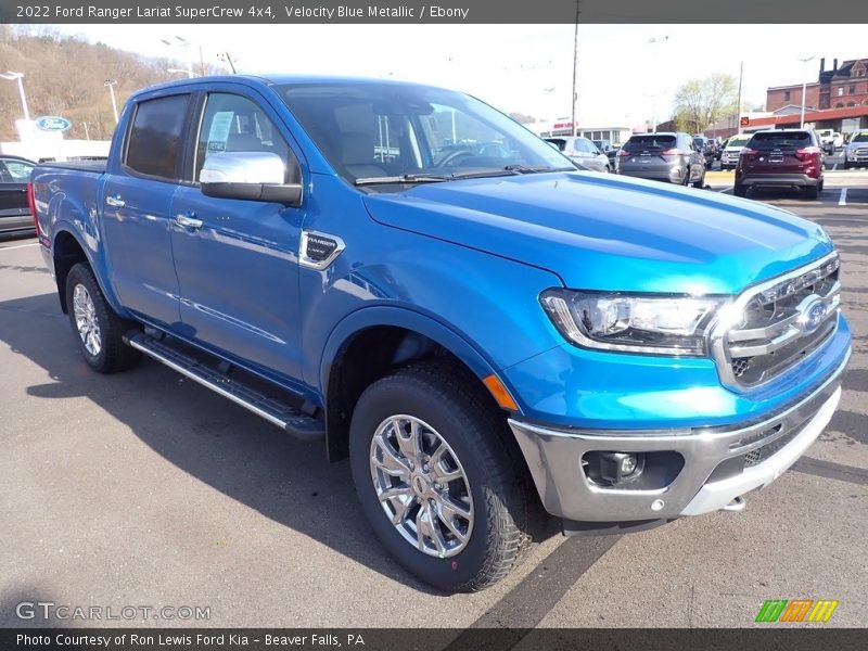 Front 3/4 View of 2022 Ranger Lariat SuperCrew 4x4