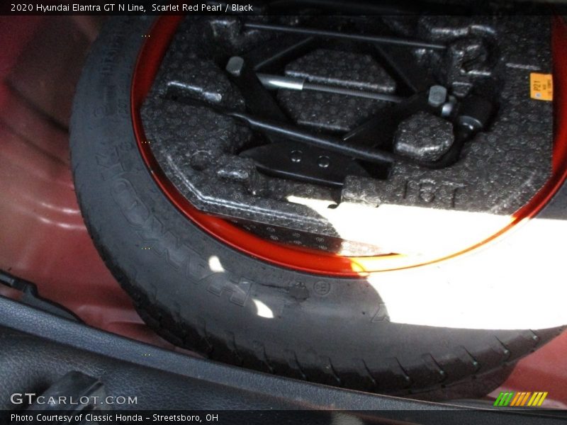 Scarlet Red Pearl / Black 2020 Hyundai Elantra GT N Line