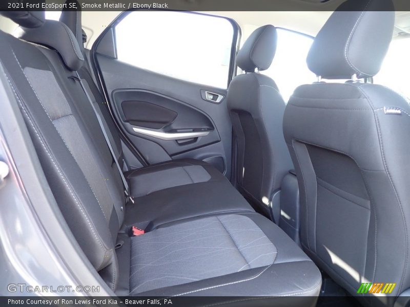 Smoke Metallic / Ebony Black 2021 Ford EcoSport SE