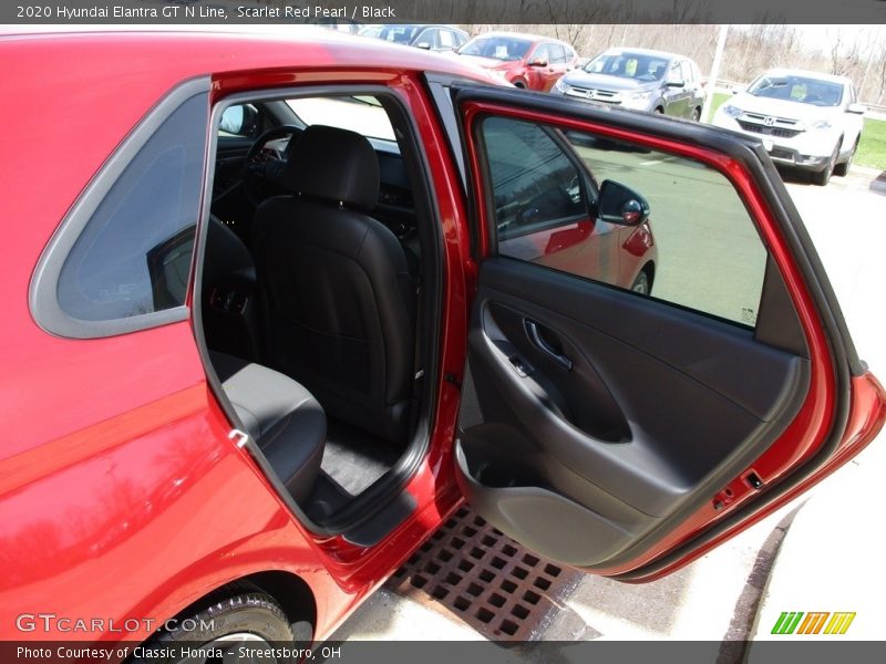 Scarlet Red Pearl / Black 2020 Hyundai Elantra GT N Line