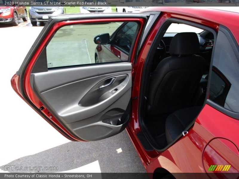 Scarlet Red Pearl / Black 2020 Hyundai Elantra GT N Line