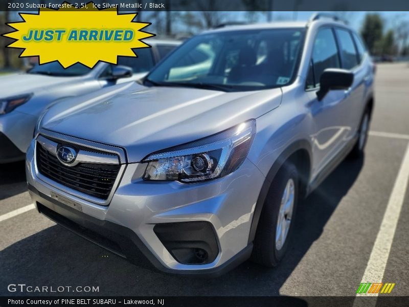 Ice Silver Metallic / Black 2020 Subaru Forester 2.5i