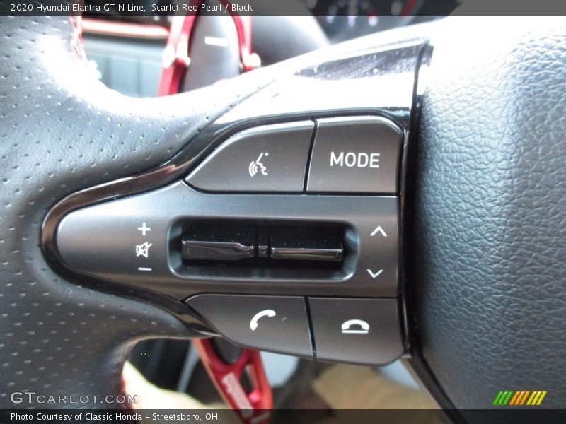 Scarlet Red Pearl / Black 2020 Hyundai Elantra GT N Line