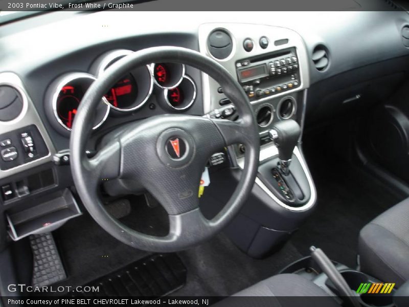 Frost White / Graphite 2003 Pontiac Vibe
