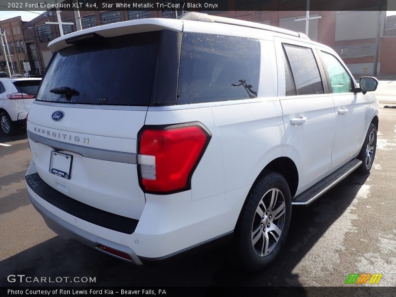 Star White Metallic Tri-Coat / Black Onyx 2022 Ford Expedition XLT 4x4